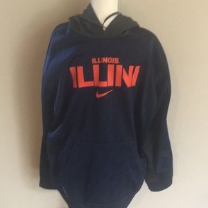 University of Illinois Nike Hooded Sweatshirts